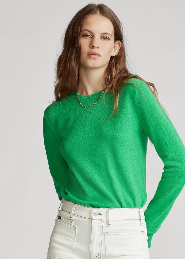 Suéter Polo Ralph Lauren Washable Cashmere Mulher 01289-NBWJ